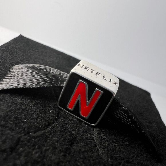 Netflix S925 Sterling Silver, Pandora Moments Compatible Charm - Picture 10 of 11
